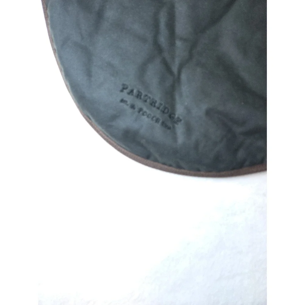 John Partridge Dog Winter Coat SZ L 50-60lbs GRN/BRN TRIM NWT MSRP $160